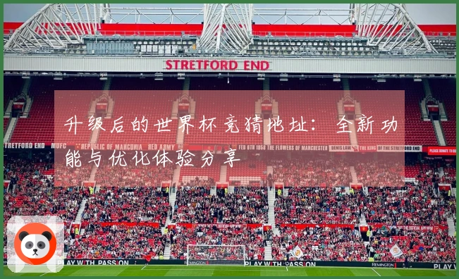 升级后的世界杯竞猜地址：全新功能与优化体验分享